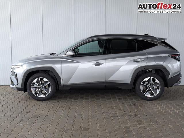 Hyundai TUCSON E-Motion 1.6 T-GDi 2WD 48V DCT / ACC Sitz + Lenkradheizung LED Navi PDC V&H Kamera Alu 18" 