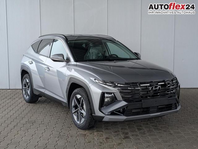 Hyundai TUCSON E-Motion 1.6 T-GDi 2WD 48V DCT / ACC Sitz + Lenkradheizung LED Navi PDC V&H Kamera Alu 18" 