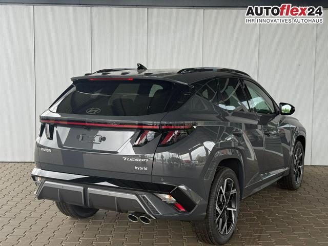 Hyundai TUCSON N-Line 1.6 T-GDI 4WD HEV / Panoramadach 4x Shz ACC Head-Up Krell-Soundsystem E-Klappe Matrix-LED E-Sitze Alu 19" 