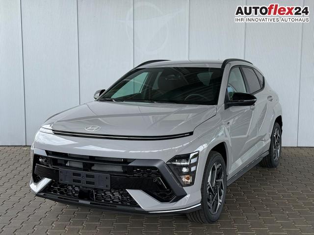 Gebrauchtfahrzeug Hyundai KONA - N-Line 1.6 T-GDI 6MT / Navi PDC V. & Hi. m. Kamera LED Alu18 Sitz Lenkr.Heiz.