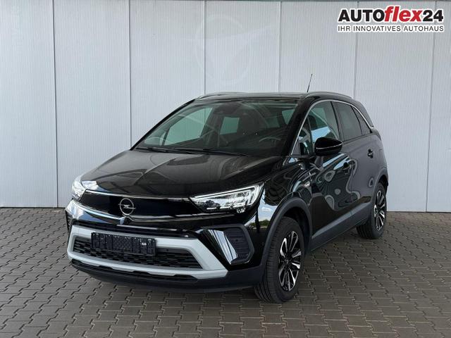 Gebrauchtfahrzeug Opel Crossland - 1.2 turbo 130PK Automatik Elegance Panoramadach / Klima Autom. PDC v h m.Kamera Navi Tempom./ LED ALU16