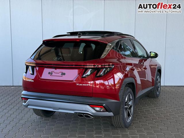 Hyundai TUCSON E-Motion 1.6 T-GDI 2WD / Panoramadach Sitz + Lenkradheizung LED Navi PDC V&H Kamera Alu 18" 