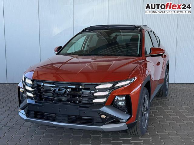 Gebrauchtfahrzeug Hyundai TUCSON - E-Motion 1.6 T-GDI 2WD / Panoramadach Sitz   Lenkradheizung LED Navi PDC V&H Kamera Alu 18"