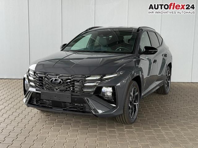 Gebrauchtfahrzeug Hyundai TUCSON - N-Line 1.6 T-GDI / E-Klappe PDC V&H   Kamera Keyless 3-Zonen Klimaaut. LED Navi Alu 19" Sonderpreis mit leichter Delle!