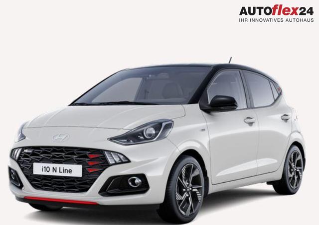 Gebrauchtfahrzeug Hyundai i10 - 1.0 T-GDI 90 PS 5MT N Line 5 Sitzer / Navi Sitz   Lenkradheizung Klimaautomatik Einparkhilfe H Kamera