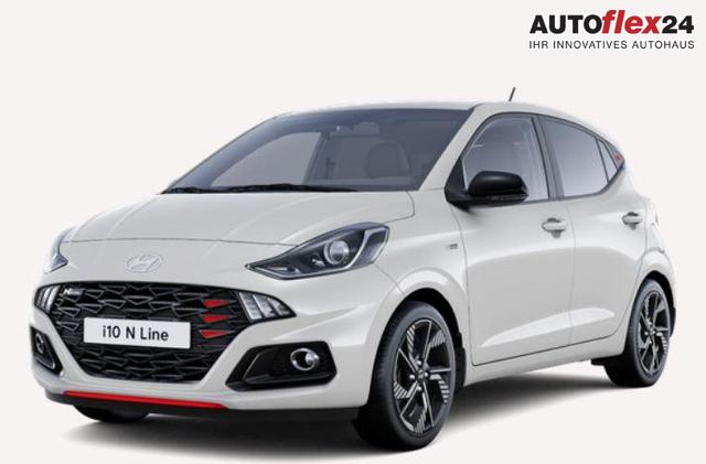 Gebrauchtfahrzeug Hyundai i10 - 1.0 T-GDI 90 PS 5MT N Line 5 Sitzer / Navi Sitz   Lenkradheizung Klimaautomatik Einparkhilfe H Kamera