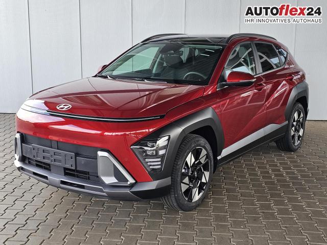 Gebrauchtfahrzeug Hyundai KONA - Premium 1.6 GDI 2WD HEV DCT / Pano - Schiebedach LED Sitz   Lenkradheizung ACC Alu 18"