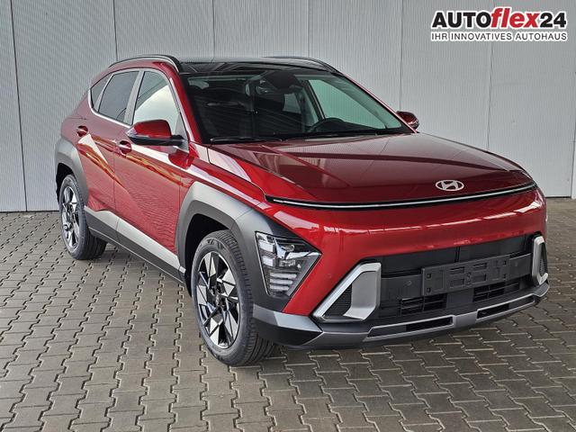 Hyundai KONA Premium 1.6 GDI 2WD HEV DCT / Pano - Schiebedach LED Sitz + Lenkradheizung ACC Alu 18" 
