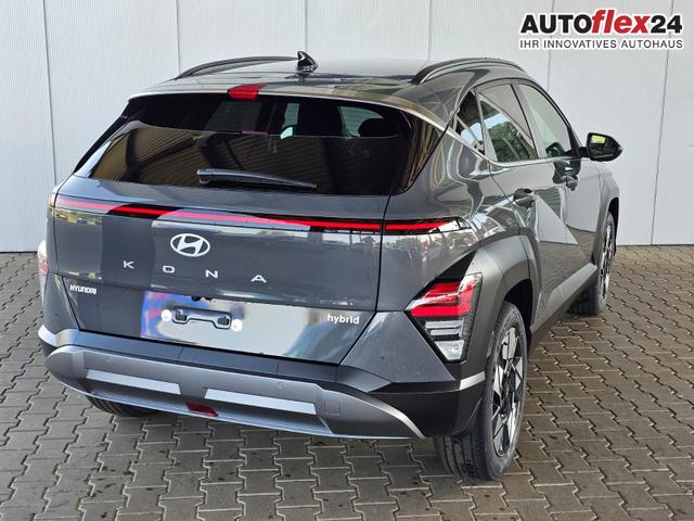 Hyundai KONA Premium 1.6 GDI 2WD HEV DCT / Pano - Schiebedach LED Sitz + Lenkradheizung ACC Alu 18" 