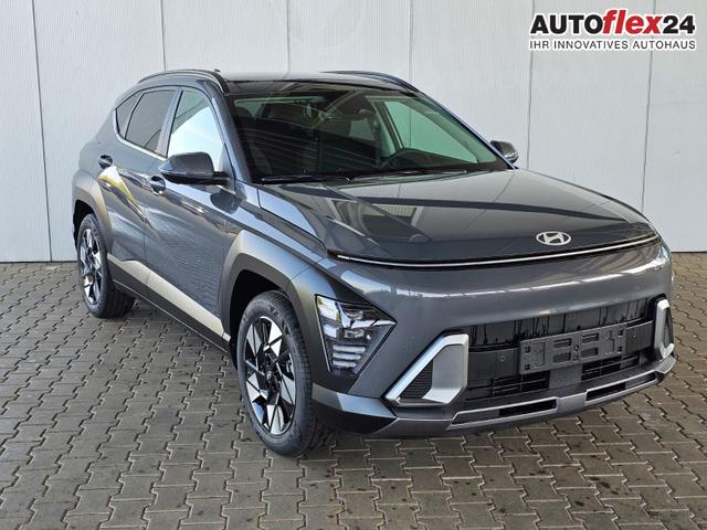 Hyundai KONA Premium 1.6 GDI 2WD HEV DCT / Pano - Schiebedach LED Sitz + Lenkradheizung ACC Alu 18" 