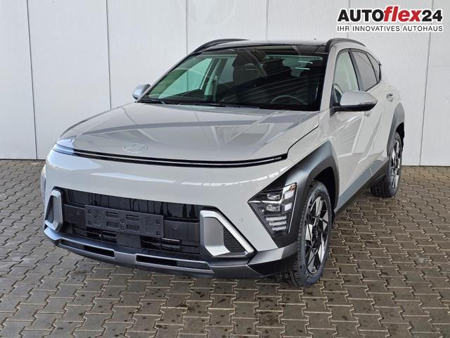 Gebrauchtfahrzeug Hyundai KONA - Premium 1.6 GDI 2WD HEV DCT / Pano - Schiebedach LED Sitz   Lenkradheizung ACC Alu 18"