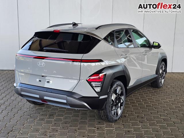 Hyundai KONA Premium 1.6 GDI 2WD HEV DCT / Pano - Schiebedach LED Sitz + Lenkradheizung ACC Alu 18" 