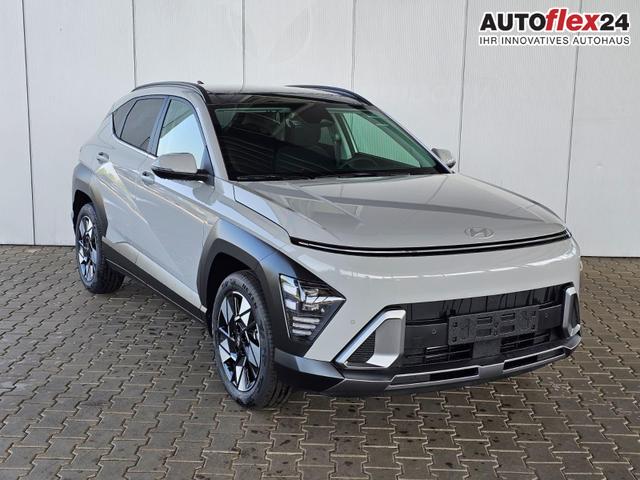 Hyundai KONA Premium 1.6 GDI 2WD HEV DCT / Pano - Schiebedach LED Sitz + Lenkradheizung ACC Alu 18" 