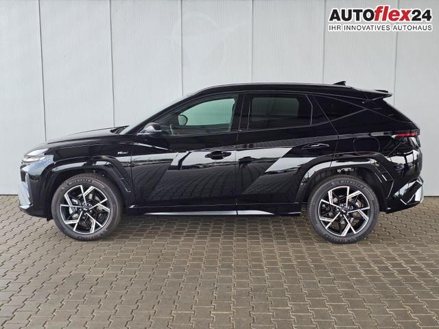 Hyundai TUCSON N-Line 1.6 T-GDI 4WD HEV / Panoramadach 4x Shz ACC Head-Up Krell-Soundsystem E-Klappe Matrix-LED E-Sitze Alu 19" 