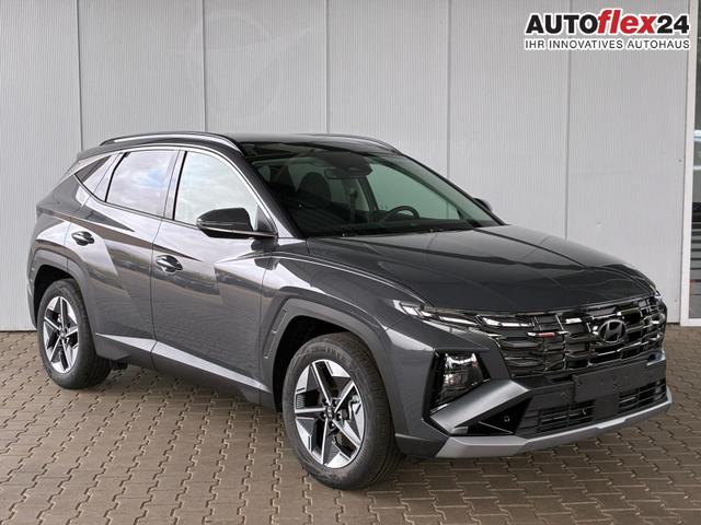 Hyundai TUCSON E-Motion 1.6 T-GDI 2WD 48V DCT / Panoramadach ACC Sitz + Lenkradheizung LED Navi PDC V&H Kamera Alu 18" 