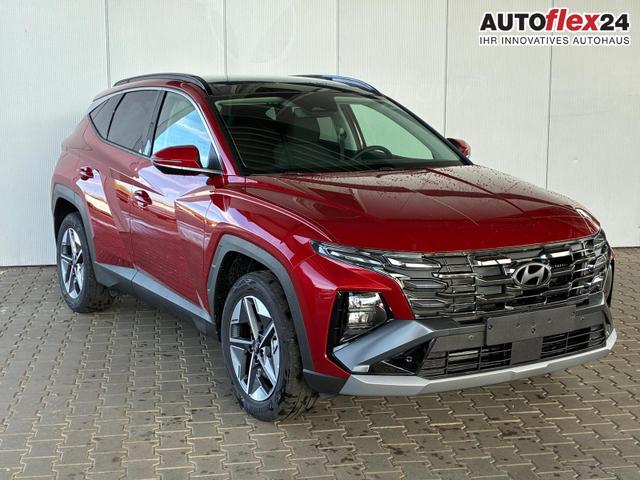 Hyundai TUCSON E-Motion 1.6 T-GDi 2WD HEV / Panoramadach ACC LED Sitz + Lenkradheizung Navi PDC V&H Kamera Alu 18" 