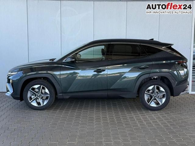 Hyundai TUCSON E-Motion 1.6 T-GDi 2WD 48V DCT / ACC Sitz + Lenkradheizung LED Navi PDC V&H Kamera Alu 18" 