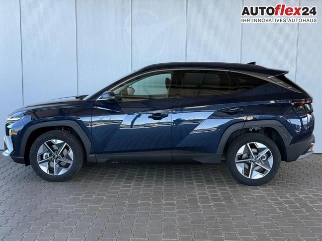 Hyundai TUCSON E-Motion 1.6 T-GDi 2WD 48V DCT / ACC Sitz + Lenkradheizung LED Navi PDC V&H Kamera Alu 18" 