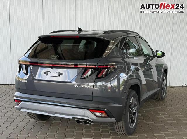 Hyundai TUCSON E-Motion 1.6 T-GDi 2WD 48V DCT / ACC Sitz + Lenkradheizung LED Navi PDC V&H Kamera Alu 18" 