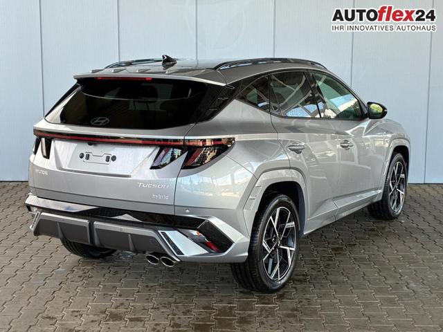 Hyundai TUCSON N-Line 1.6 T-GDI 4WD HEV / Panoramadach 4x Shz ACC Head-Up Krell-Soundsystem E-Klappe Matrix-LED E-Sitze Alu 19" 