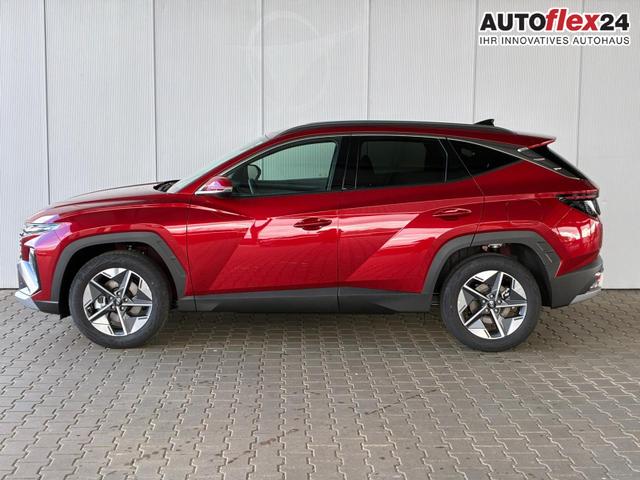 Hyundai TUCSON E-Motion 1.6 T-GDi 2WD 48V DCT / ACC Sitz + Lenkradheizung LED Navi PDC V&H Kamera Alu 18" 