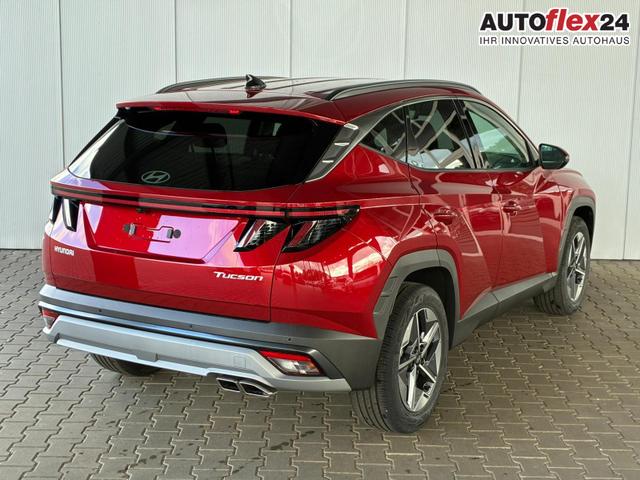 Hyundai TUCSON E-Motion 1.6 T-GDi 2WD 48V DCT / ACC Sitz + Lenkradheizung LED Navi PDC V&H Kamera Alu 18" 