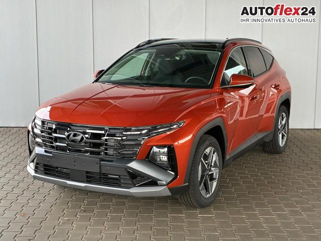Gebrauchtfahrzeug Hyundai TUCSON - E-Motion 1.6 T-GDI 2WD 48V DCT / Panoramadach ACC Sitz   Lenkradheizung LED Navi PDC V&H Kamera Alu 18"