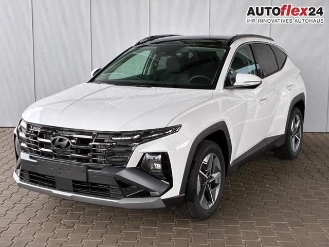 Gebrauchtfahrzeug Hyundai TUCSON - E-Motion 1.6 T-GDI 2WD 48V DCT / Panoramadach ACC Sitz   Lenkradheizung LED Navi PDC V&H Kamera Alu 18"