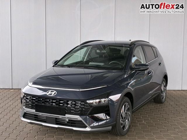 Gebrauchtfahrzeug Hyundai BAYON - Premium 1.0 T-GDI 100 PS 48V 7DCT / Keyless ACC Soundsystem BOSE Sitz   Lenkradheizung LED Navi PDC V&H Kamera Totwinkel Alu 16"