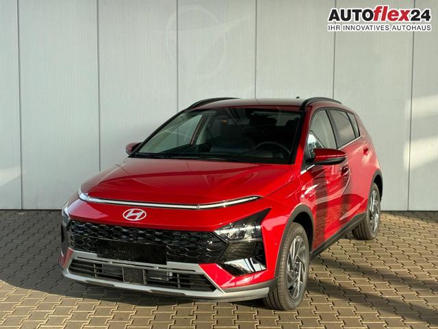 Gebrauchtfahrzeug Hyundai BAYON - Premium 1.0 T-GDI 100 PS 48V 7DCT / Keyless ACC Soundsystem BOSE Sitz   Lenkradheizung LED Navi PDC V&H Kamera Totwinkel Alu 16"