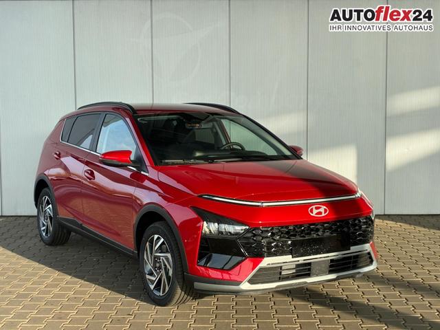 Hyundai BAYON Premium 1.0 T-GDI 100 PS 48V 7DCT / Keyless ACC Soundsystem BOSE Sitz + Lenkradheizung LED Navi PDC V&H Kamera Totwinkel Alu 16" 