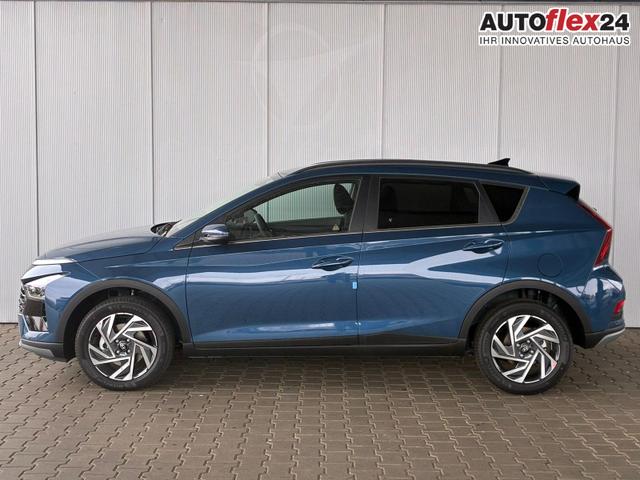 Hyundai BAYON Premium 1.0 T-GDI 100 PS 48V 7DCT / Keyless ACC Soundsystem BOSE Sitz + Lenkradheizung LED Navi PDC V&H Kamera Totwinkel Alu 16" 