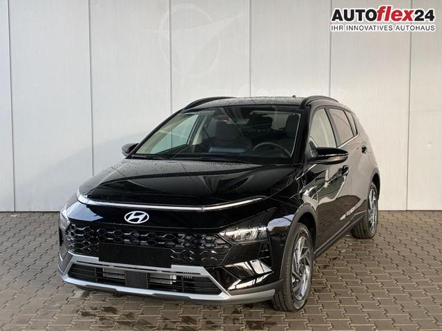 Gebrauchtfahrzeug Hyundai BAYON - Premium 1.0 T-GDI 100 PS 48V 7DCT / Keyless ACC Soundsystem BOSE Sitz   Lenkradheizung LED Navi PDC V&H Kamera Totwinkel Alu 16"