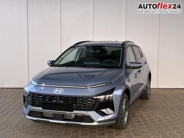 Gebrauchtfahrzeug Hyundai BAYON - Premium 1.0 T-GDI 100 PS 48V 7DCT / Keyless ACC Soundsystem BOSE Sitz   Lenkradheizung LED Navi PDC V&H Kamera Totwinkel Alu 16"