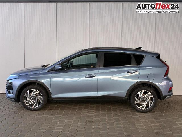 Hyundai BAYON Premium 1.0 T-GDI 100 PS 48V 7DCT / Keyless ACC Soundsystem BOSE Sitz + Lenkradheizung LED Navi PDC V&H Kamera Totwinkel Alu 16" 