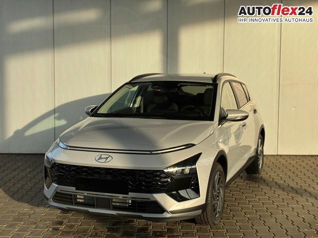 Gebrauchtfahrzeug Hyundai BAYON - Premium 1.0 T-GDI 100 PS 48V / Keyless ACC Soundsystem BOSE Sitz   Lenkradheizung LED Navi PDC V&H Kamera Totwinkel Alu 16"