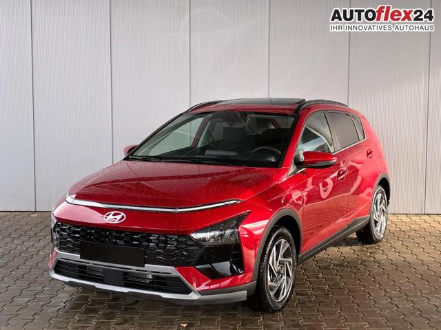 Gebrauchtfahrzeug Hyundai BAYON - Premium Sky 1.0 T-GDI 100 PS 48V 7DCT / Keyless ACC Soundsystem BOSE Sitz   Lenkradheizung LED Navi PDC V&H Kamera Totwinkel Alu 16"