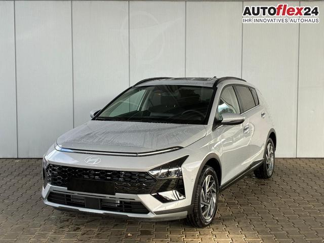Gebrauchtfahrzeug Hyundai BAYON - Premium Sky 1.0 T-GDI 100 PS 48V 7DCT / Keyless ACC Soundsystem BOSE Sitz   Lenkradheizung LED Navi PDC V&H Kamera Totwinkel Alu 16"