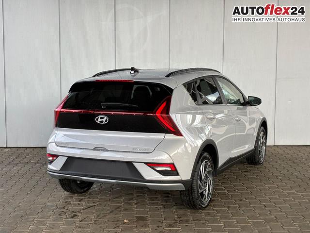 Hyundai BAYON Premium Sky 1.0 T-GDI 100 PS 48V 7DCT / Keyless ACC Soundsystem BOSE Sitz + Lenkradheizung LED Navi PDC V&H Kamera Totwinkel Alu 16" 