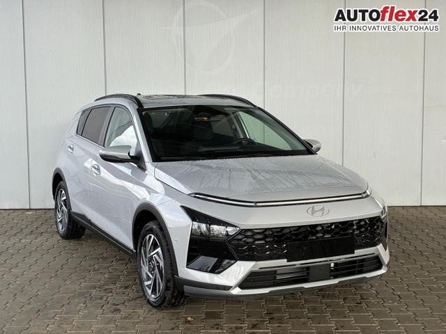 Hyundai BAYON Premium Sky 1.0 T-GDI 100 PS 48V 7DCT / Keyless ACC Soundsystem BOSE Sitz + Lenkradheizung LED Navi PDC V&H Kamera Totwinkel Alu 16" 