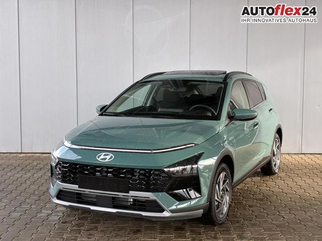 Gebrauchtfahrzeug Hyundai BAYON - Premium Sky 1.0 T-GDI 100 PS 48V 7DCT / Keyless ACC Soundsystem BOSE Sitz   Lenkradheizung LED Navi PDC V&H Kamera Totwinkel Alu 16"