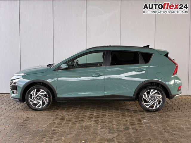 Hyundai BAYON Premium Sky 1.0 T-GDI 100 PS 48V 7DCT / Keyless ACC Soundsystem BOSE Sitz + Lenkradheizung LED Navi PDC V&H Kamera Totwinkel Alu 16" 