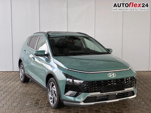 Hyundai BAYON Premium Sky 1.0 T-GDI 100 PS 48V 7DCT / Keyless ACC Soundsystem BOSE Sitz + Lenkradheizung LED Navi PDC V&H Kamera Totwinkel Alu 16" 