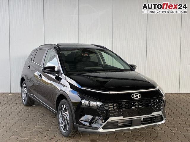 Hyundai BAYON Premium Sky 1.0 T-GDI 100 PS 48V 7DCT / Keyless ACC Soundsystem BOSE Sitz + Lenkradheizung LED Navi PDC V&H Kamera Totwinkel Alu 16" 
