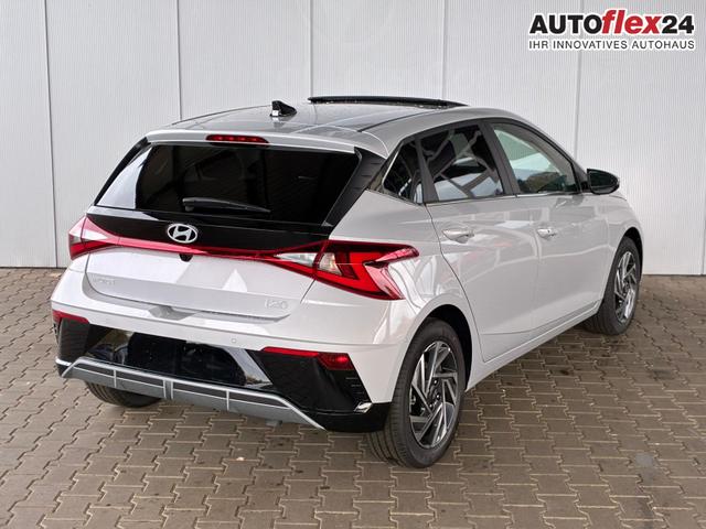 Hyundai i20 1.0 Premium 7DCT 48V / Schiebedach LED BOSE-Soundsystem ACC PDC V&H + Kamera Sitz Lenkradheizung Alu 16" 