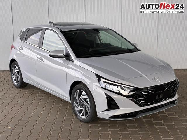 Hyundai i20 1.0 Premium 7DCT 48V / Schiebedach LED BOSE-Soundsystem ACC PDC V&H + Kamera Sitz Lenkradheizung Alu 16" 