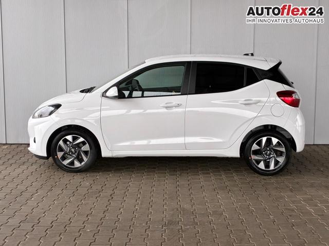 Hyundai i10 Advance 1.2 GDI Automatik / Rückfahrkamera Sitz + Lenkradheizung Navi Alu 15" 