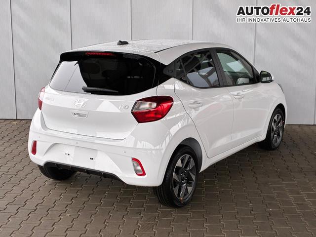 Hyundai i10 Advance 1.2 GDI Automatik / Rückfahrkamera Sitz + Lenkradheizung Navi Alu 15" 
