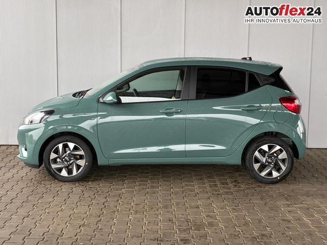 Hyundai i10 Advance 1.2 GDI Automatik / Rückfahrkamera Sitz + Lenkradheizung Navi Alu 15" 