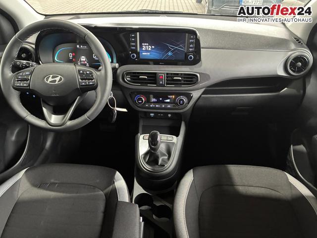 Hyundai i10 Premium 1.2 GDI Automatik / Sitz + Lenkradheizung Navi Klimaautomatik Alu 15'' 